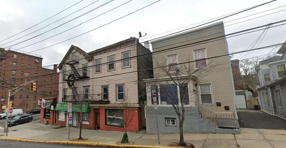 Major Fire Erupts in Union City, New Jersey