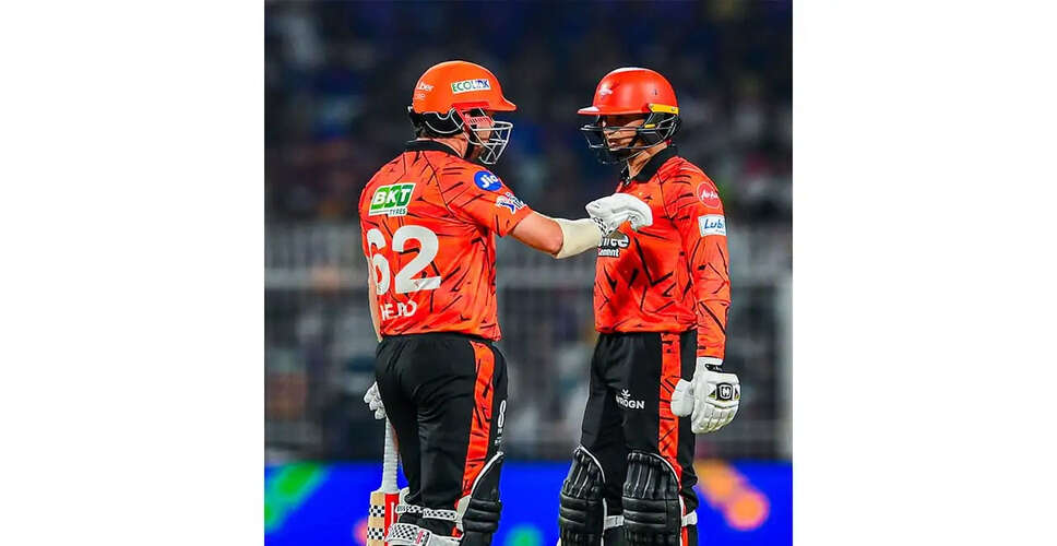 Sunrisers Hyderabad Triumphs Over Kolkata Knight Riders in IPL Showdown