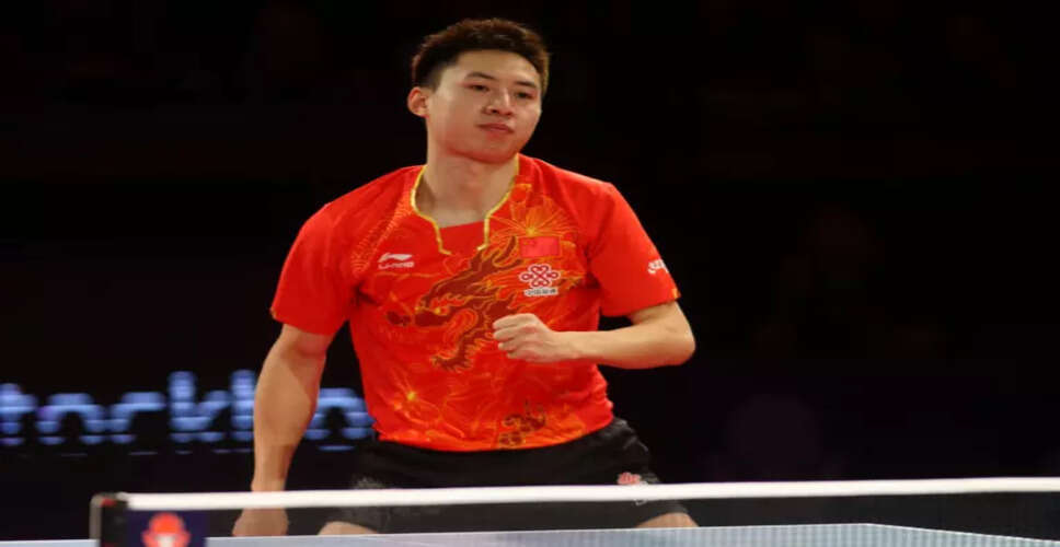 Fang Bo to Compete for Kazakhstan in Table Tennis Events