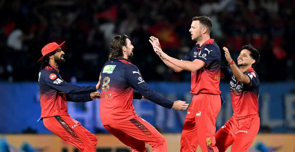 RCB Secures IPL Final Spot with Dominant Victory Over Gujarat Titans