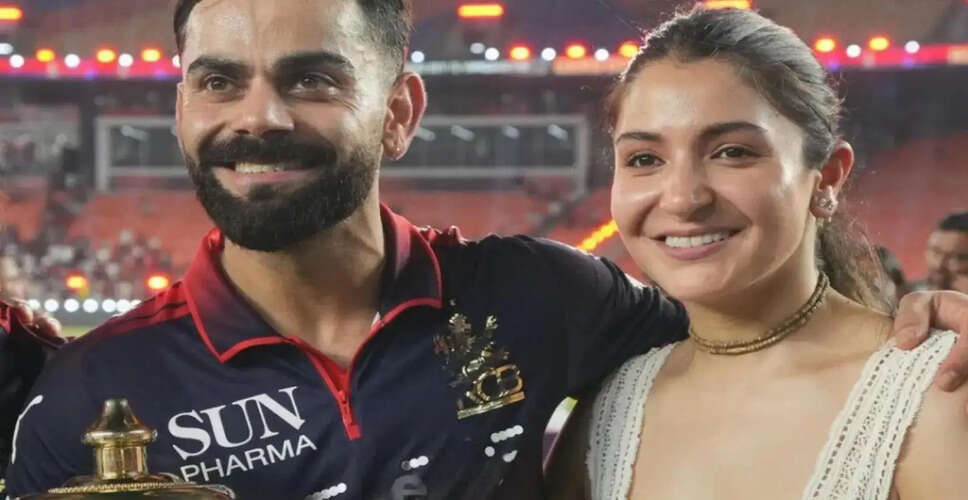 Anushka Sharma Celebrates RCB's IPL Victory with Virat Kohli