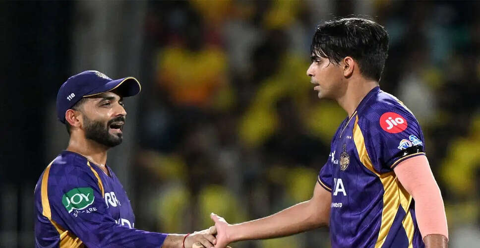 Ajinkya Rahane Celebrates Kolkata Knight Riders' Resilience in IPL 2026