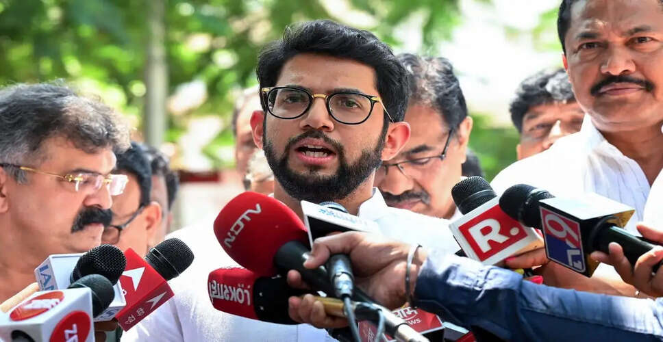 Aditya Thackeray Criticizes Rebel MPs for Prioritizing Personal Gain Over Political Ideals