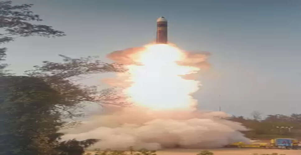 India successfully test-fires Agni-5 ballistic missile, validates strategic capabilities