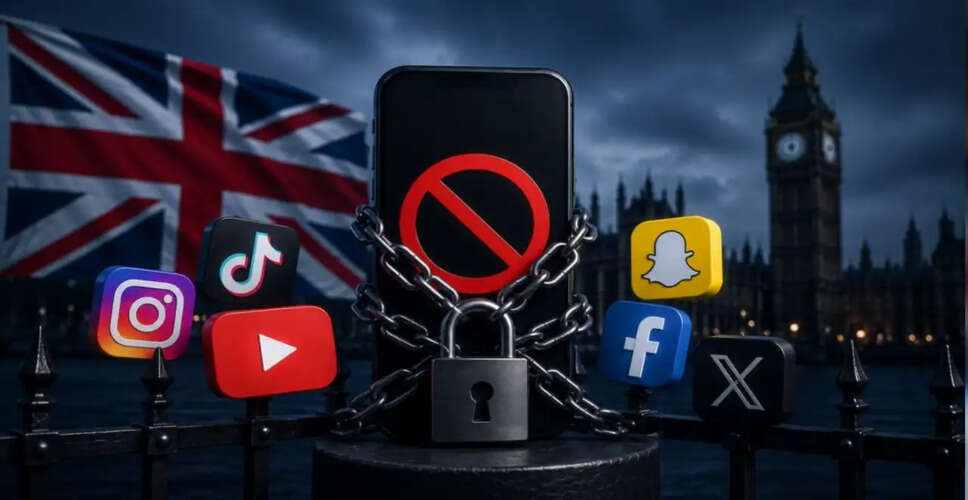 UK Introduces Social Media Restrictions for Users Under 16