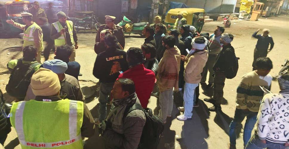 Delhi Police Launches Major Operation to Curb New Year Crimes