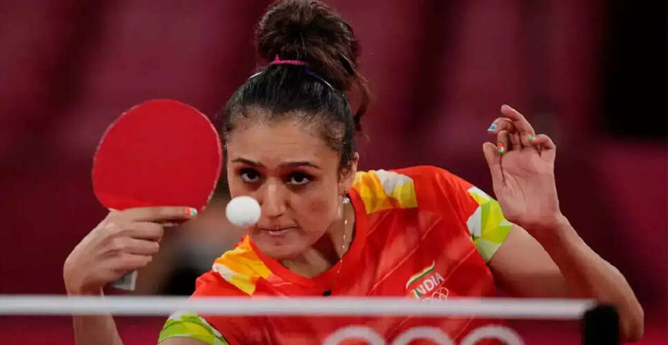 Manika Batra Raises Concerns Over Asian Games 2026 Selection