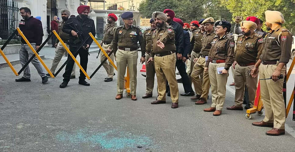 Punjab Police Disrupts Major Drug Trafficking Network, Seizes 64.62 kg of Heroin