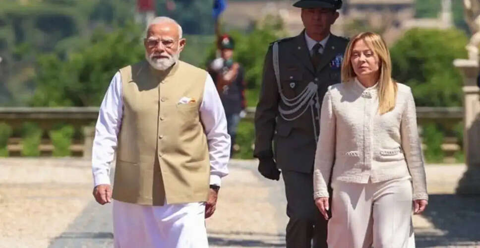 Strengthening Ties: Modi and Meloni Forge New India-Italy Partnership