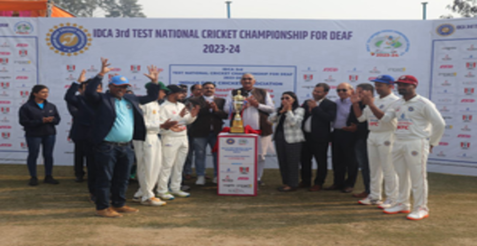 IDCA inaugurates 3rd Test National Cricket C'ship for Deaf 2024