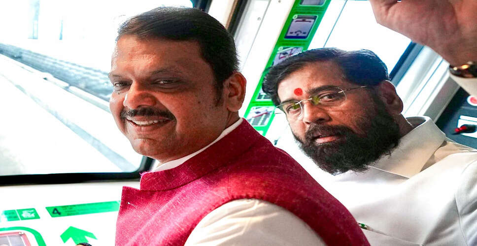 BJP and Shinde's Shiv Sena Finalize Seat Sharing for BMC Elections