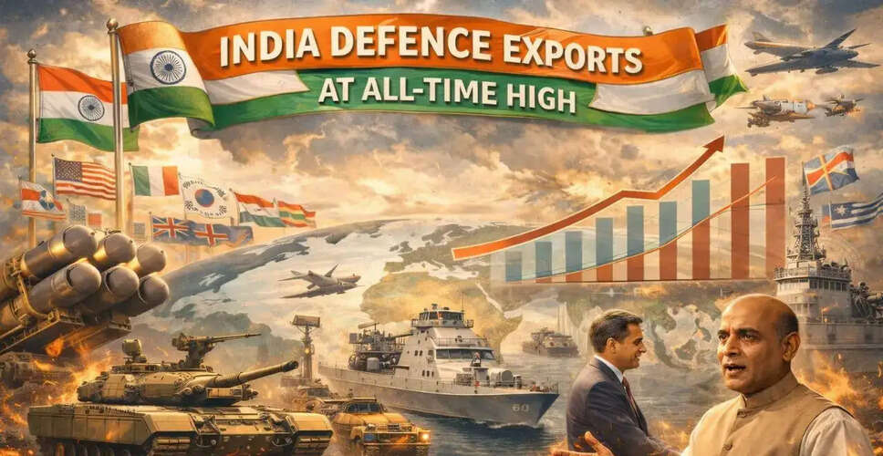 India's Defence Exports Reach Record High in FY 2025-26