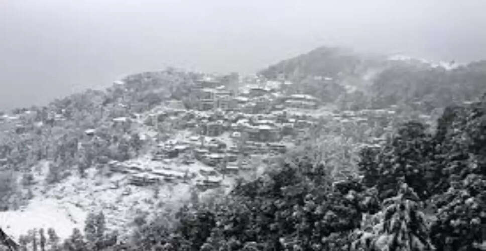 New Year Snowfall in Dalhousie Brightens Spirits While Shimla and Manali Disappoint Tourists