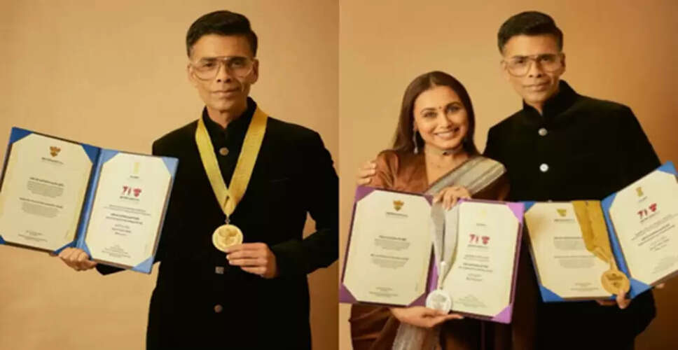 Karan Johar Celebrates Best Social Film Win at National Film Awards