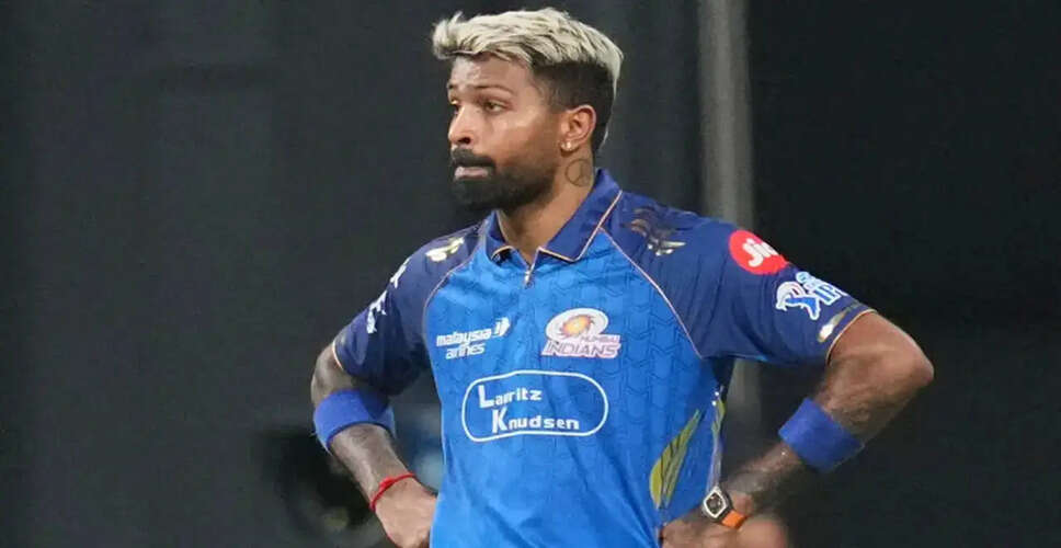 Mumbai Indians Face Tough Times in IPL 2026: Hardik Pandya Calls for Changes