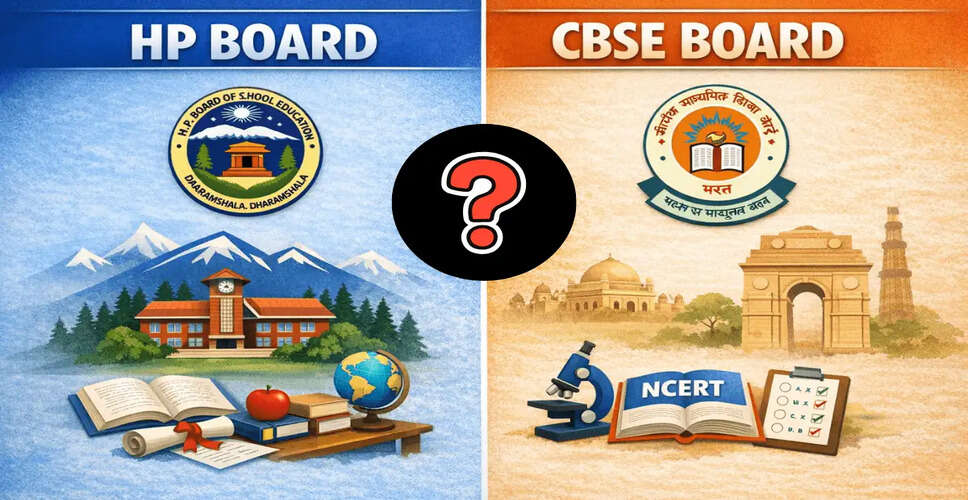 Himachal Pradesh's Shift to CBSE: A Controversial Educational Reform