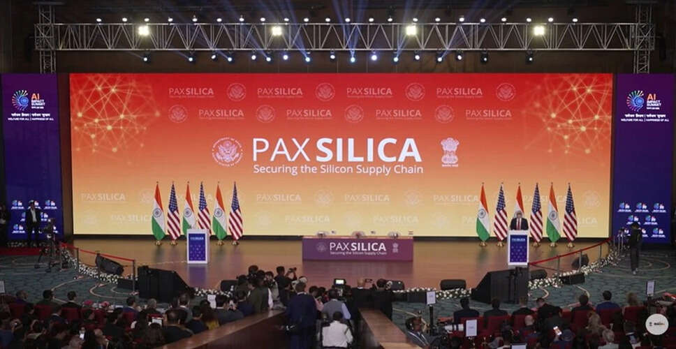 India Joins Pax Silica to Enhance Economic Security and AI Collaboration