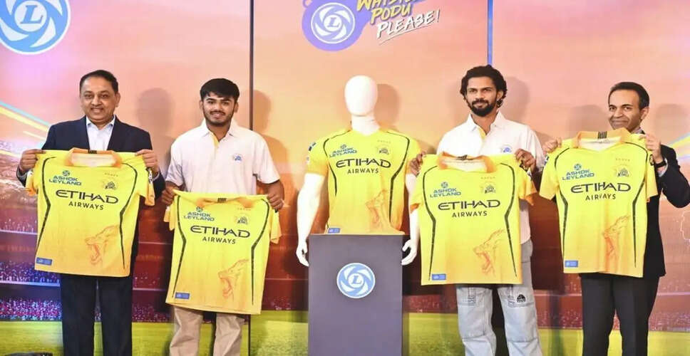Ashok Leyland Teams Up with Chennai Super Kings: A New Era of Sponsorship