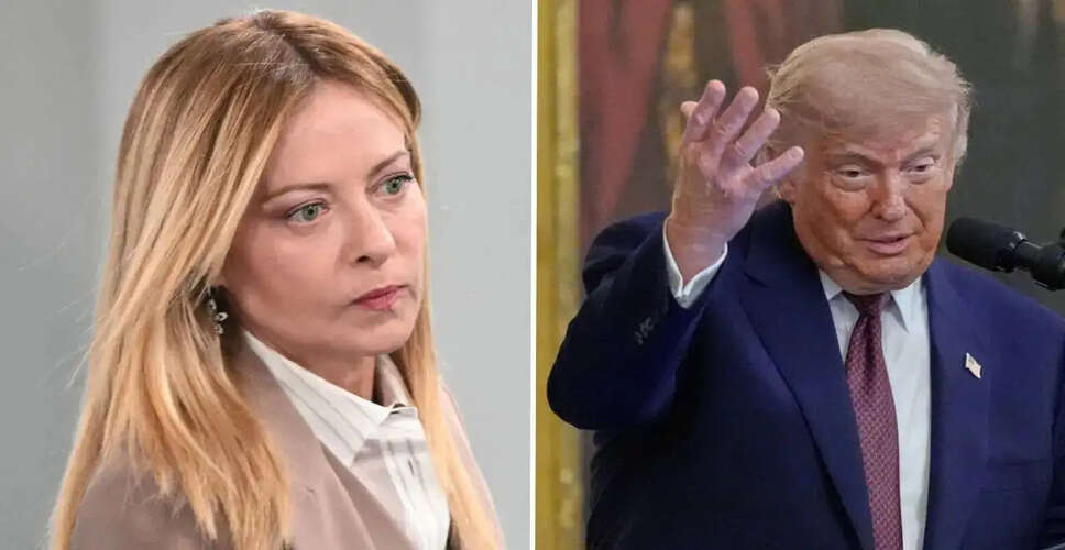 Tensions Rise Between Italy and the US Following Trump's Remarks