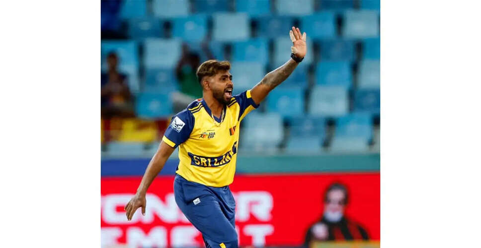 Nuwan Thushara Withdraws Lawsuit Against Sri Lanka Cricket Over IPL NOC