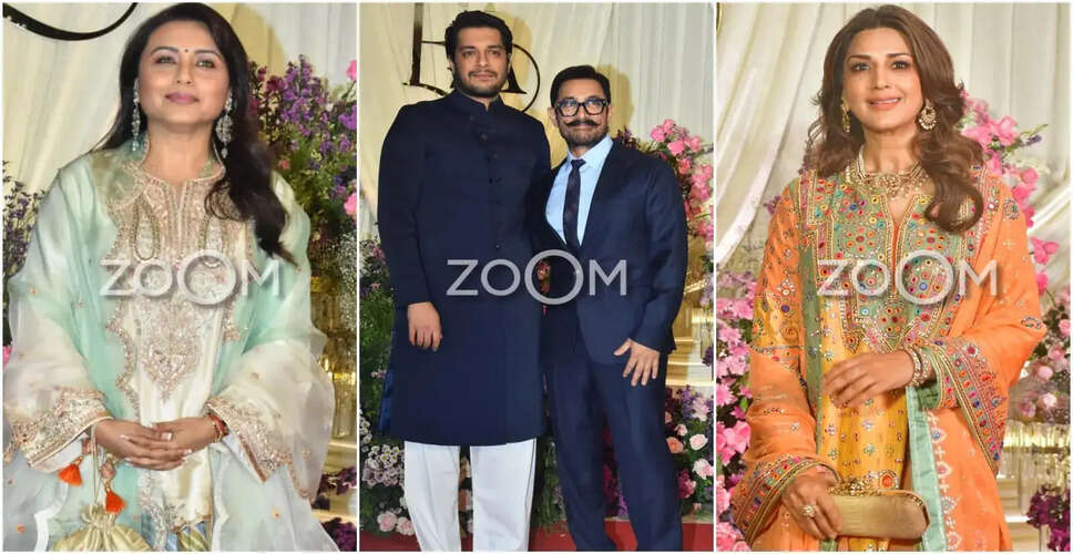 Star-Studded Reception for Sooraj Barjatya's Daughter Eesha in Mumbai