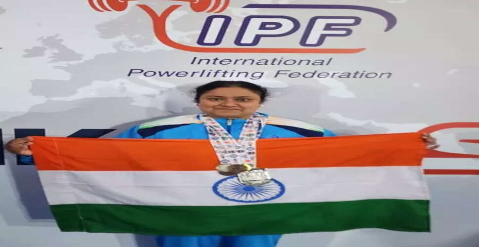 Thane's Annette Mahesh Gowda Shines in Women's Bench Press Competitions