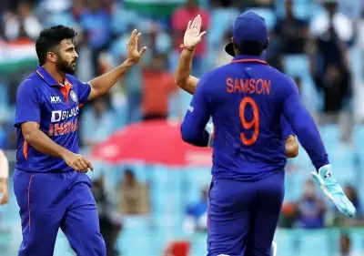 Shardul has got the knack of striking at crucial times, says Rohit after scolding him for conceding two fours in a row