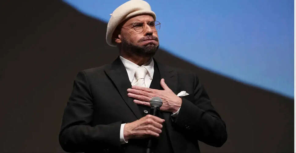John Travolta's Emotional Cannes Moment: A Palme d&rsquo;Or and His Directorial Debut