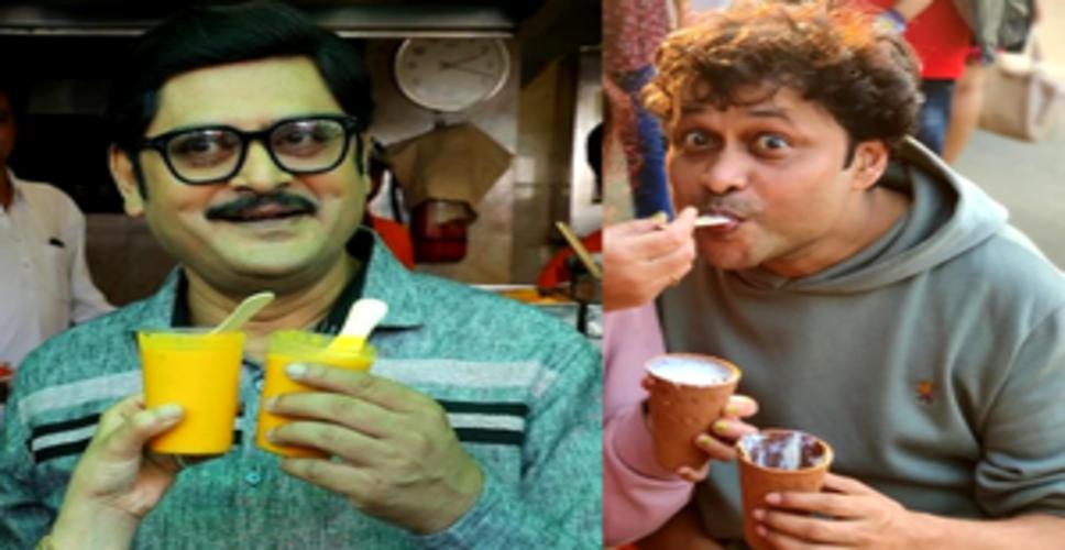 Yogesh Tripathi, Rohitashv Gour beat the heat with 'aam panna, kulfi & watermelon'