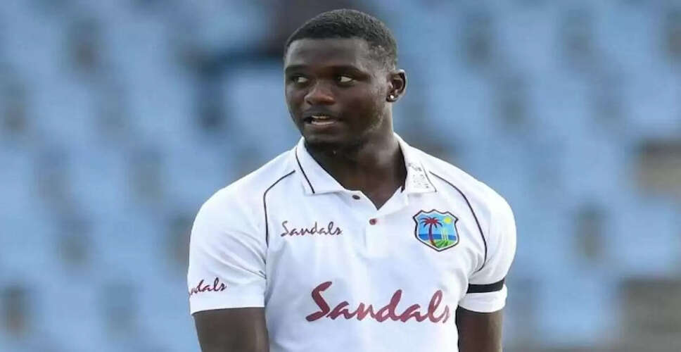 Jayden Seales Fined for Code of Conduct Breach During Australia Test