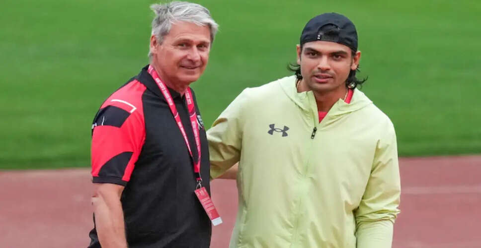Neeraj Chopra Discusses Coaching Change and Injury Challenges Ahead of 2026 Season
