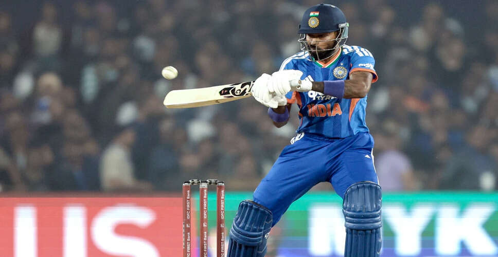 Hardik Pandya Shines with a Stellar Century in Vijay Hazare Trophy Match