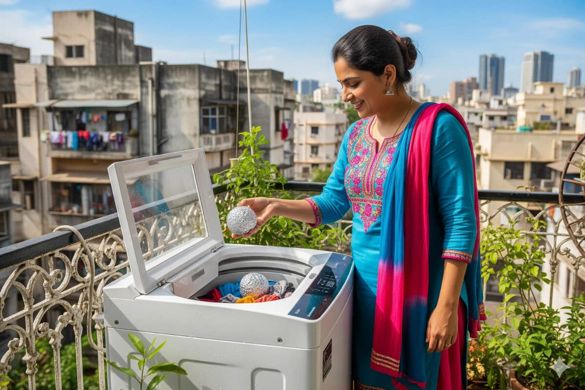 Innovative Washing Machine Hack: Use Aluminum Foil for Cleaner Clothes