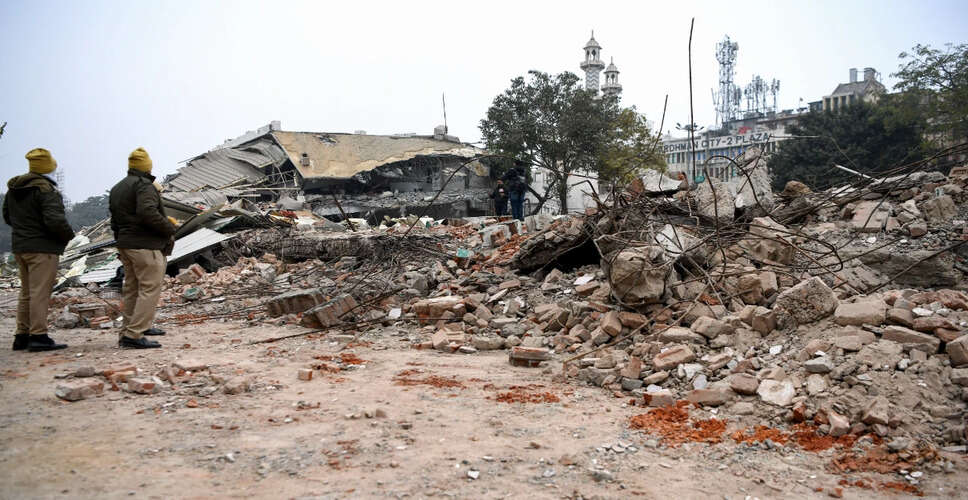 Tensions Rise in Old Delhi Amid Demolition Drive Near Historic Mosque