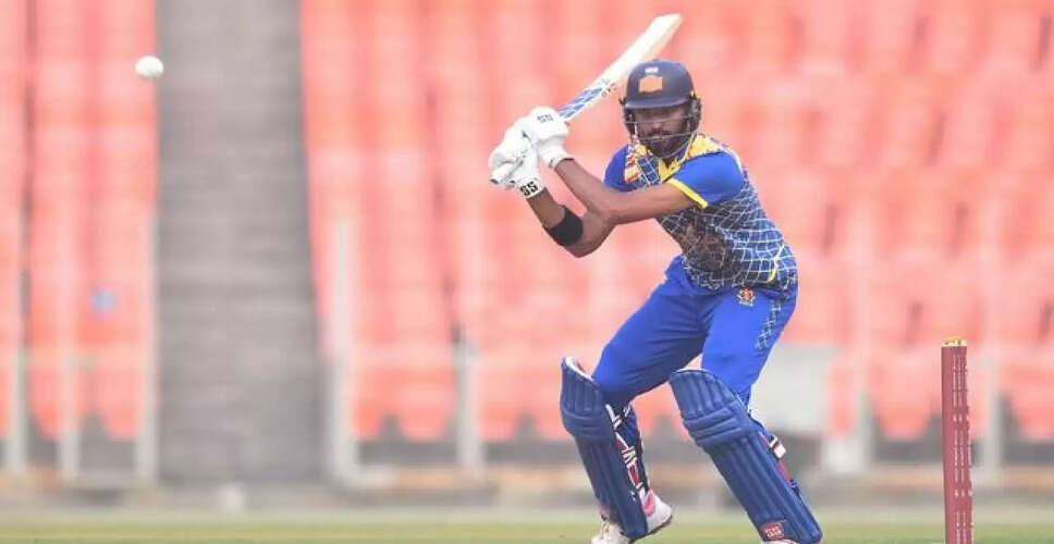 Devdutt Padikkal Shines Again with Another Century in Vijay Hazare Trophy