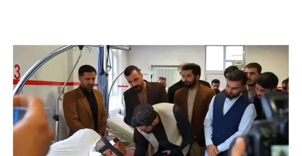 Afghanistan Cricket Team Visits Hospitals Amid Rising Tensions with Pakistan