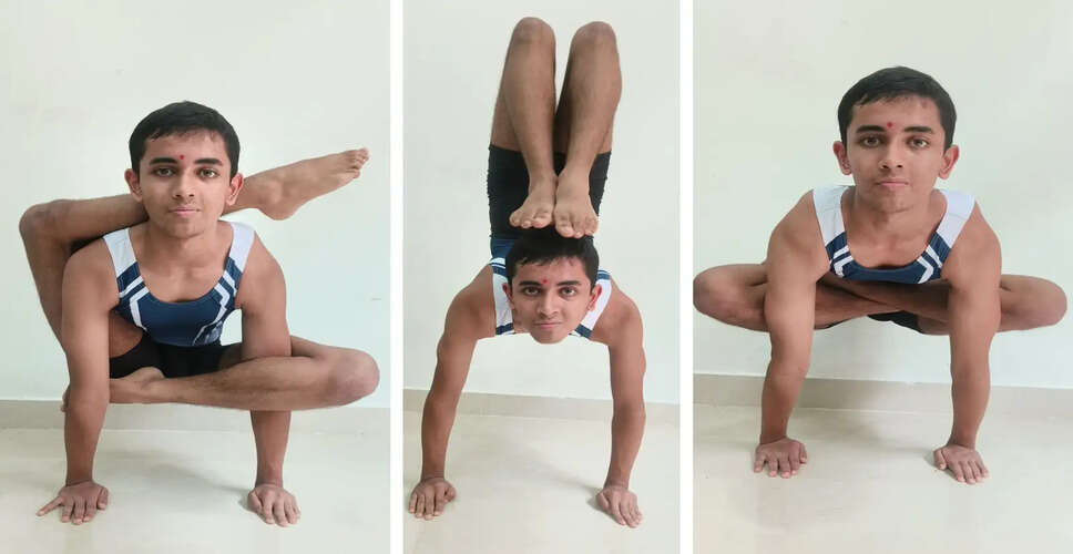 Young Yogasana Champion Yashovardhan Atri Shines on Global Stage