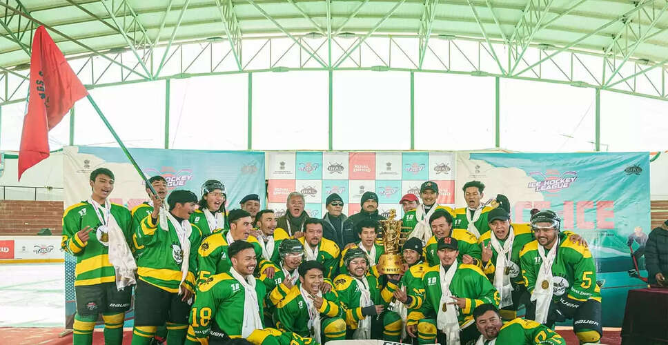 Ice Hockey League Season 3 Set to Launch in Ladakh with Expanded Format