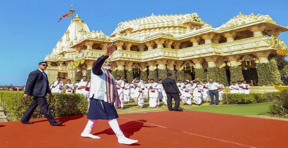 Modi Emphasizes Unity and Strength at Somnath Temple Commemoration
