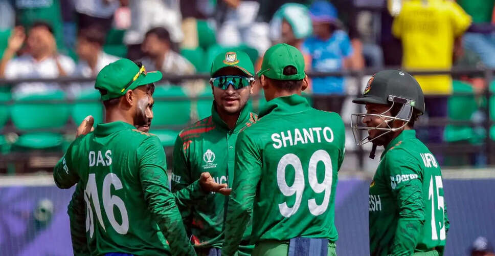 Bangladesh Secures Victory Against New Zealand in Thrilling ODI Match