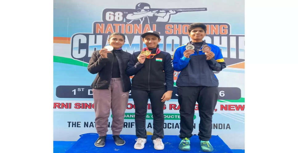 Addya Katyal Clinches Junior Women's Trap Title at National Shooting Championship