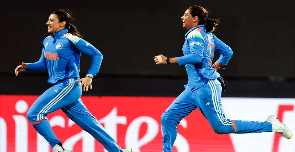 Smriti Mandhana Achieves Milestone of 10,000 Runs in Women's International Cricket