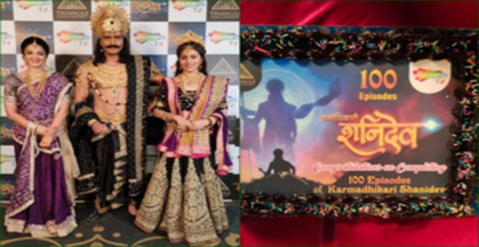 'Karmadhikari Shanidev' hits 100-episode milestone; Vineet, Aparna, Suhasi thank viewers