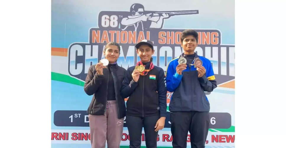 Addya Katyal Clinches Junior Women's Trap Title at National Shooting Championship