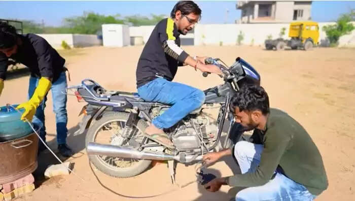 Innovative Wood-Powered Bike: A Viral Sensation