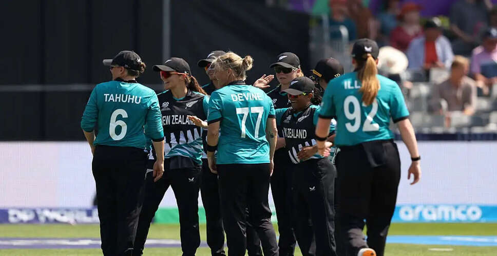 New Zealand Revives Women's T20 World Cup Hopes with Victory Over Scotland