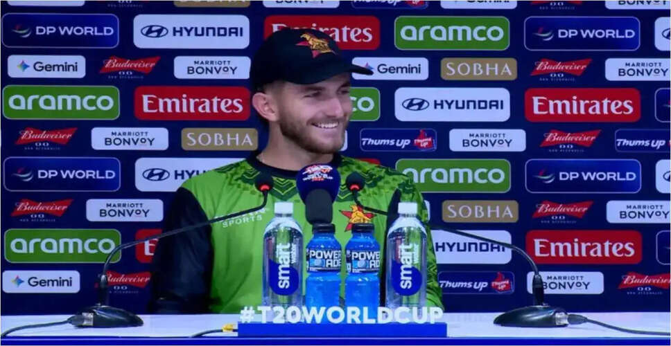 Brian Bennett Shines Despite Zimbabwe's Loss Against India in T20 World Cup