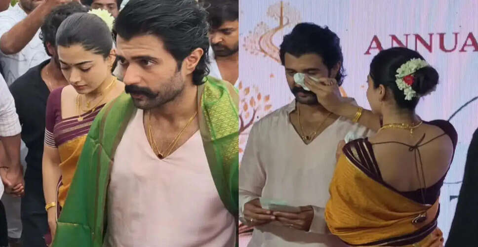 Vijay Deverakonda and Rashmika Mandanna Celebrate Academic Achievements in Telangana
