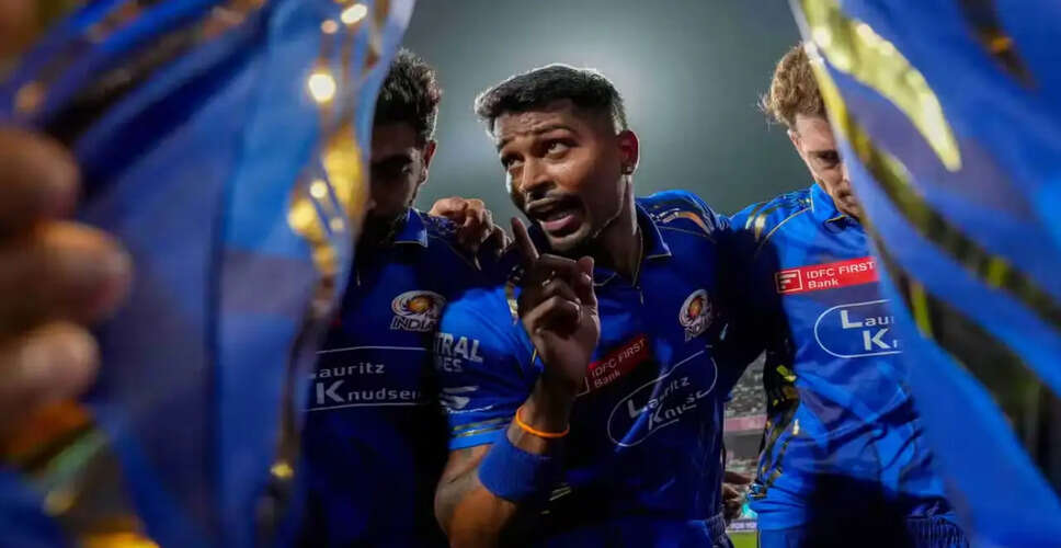 Mumbai Indians Set to Begin IPL 2026 Campaign Against Kolkata Knight Riders