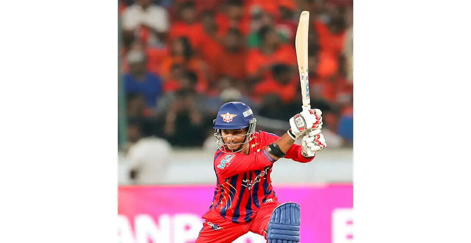 Ayush Badoni Joins Elite 1000-Run Club in IPL for Lucknow Super Giants